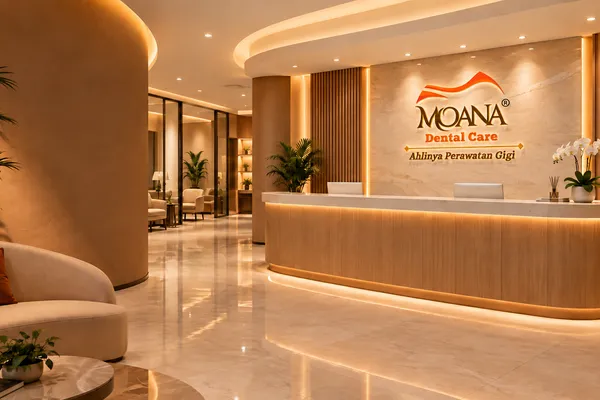 Moana Dental Care - interior klinik yang nyaman dan profesional